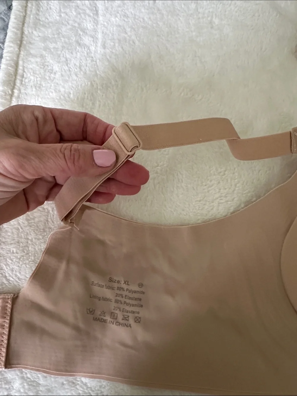 2 Seamless Nude Wireless Comfort Bras